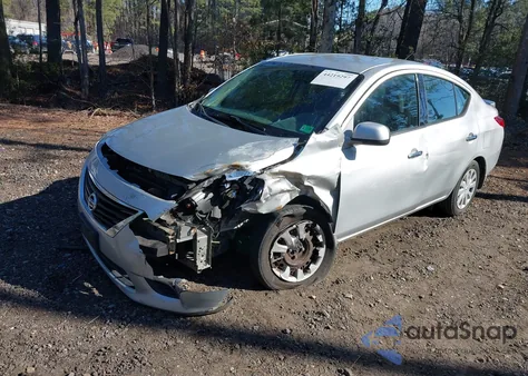 2014 Nissan Versa 1.6 Sv from USA, damaged, VIN 3N1CN7AP0EL863946